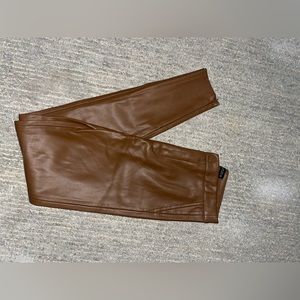 Zara leather pants